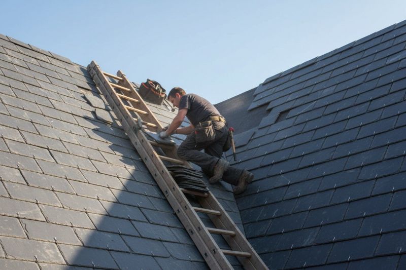 Slate Roof Repair detail